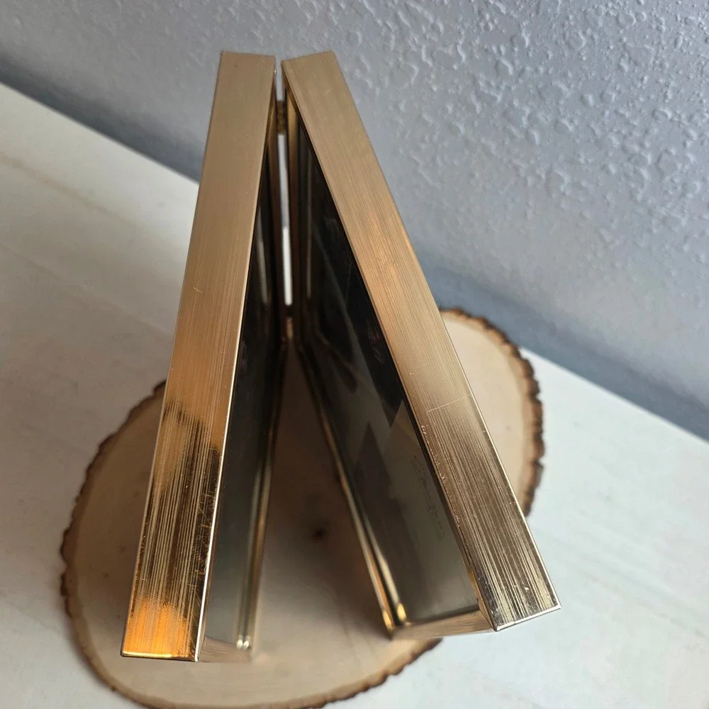 CLEARANCE 💲6️⃣Vintage Intercraft Gold Double Hinged Photo Frame The‎ Collection